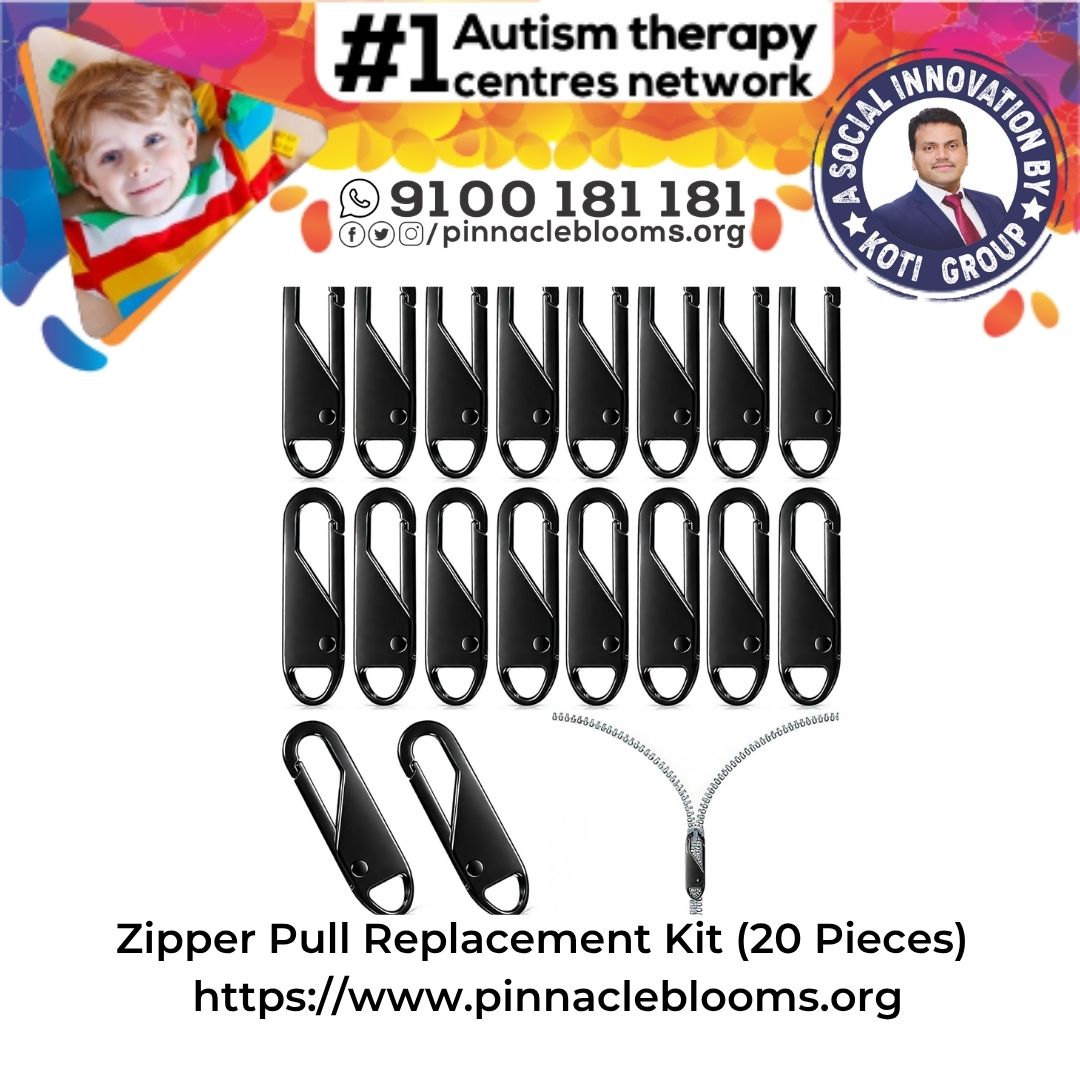 Zipper Pull Replacement Kit (20 Pieces)