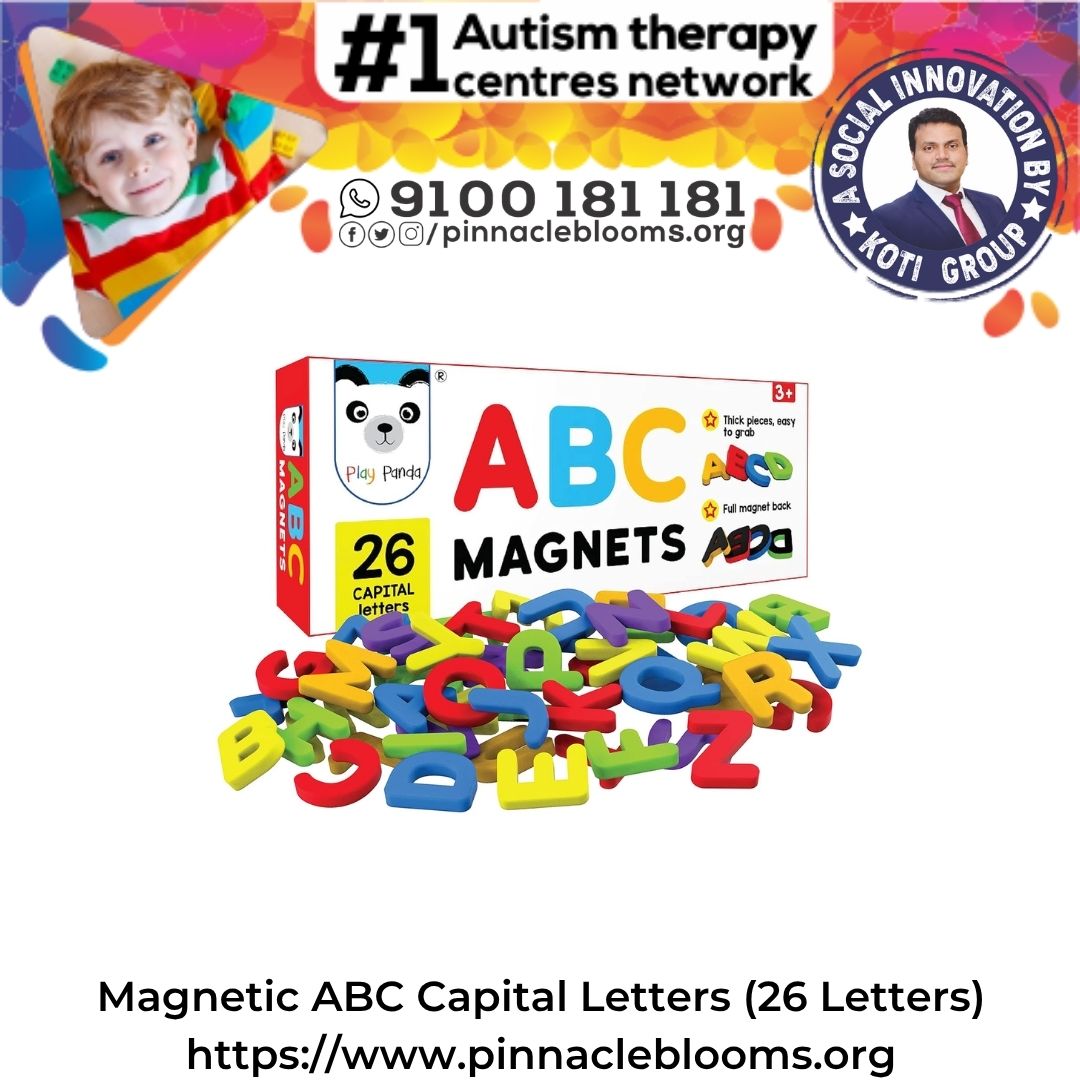 Magnetic ABC Capital Letters (26 Letters)