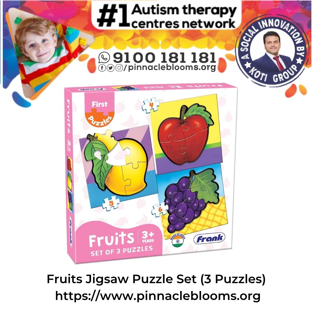 Fruits Jigsaw Puzzle Set (3 Puzzles)