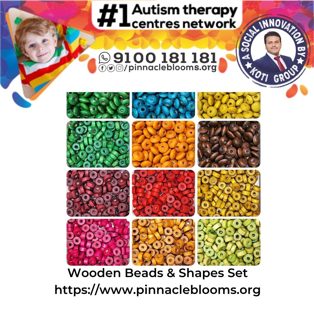 Wooden Beads & Shapes Set