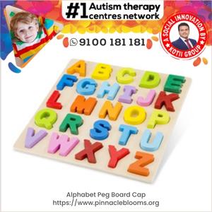 Alphabet Peg Board Cap