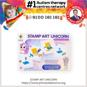 STAMP ART UNICORN