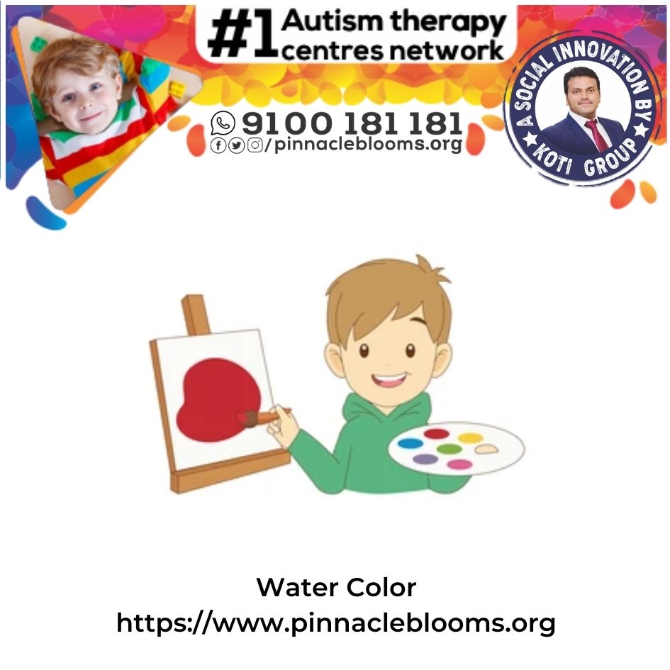 Empowering Lives with Water Color Therapy Technique for Children with Autism