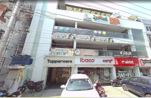 Building and Pinnacle signage at East Marredpally.