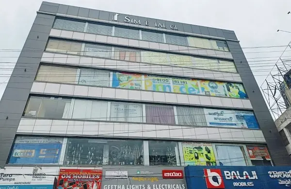 Building and Pinnacle signage at Nellore.