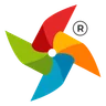 Pinnacle Blooms Network pinwheel emblem